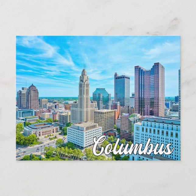 Kolumbus, Ohio, Vereinigte Staaten Postkarte (Vorderseite)
