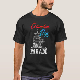 Kolumbustag-Parade Christopher Columbus Italienisc T-Shirt