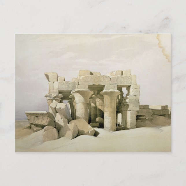 Kom Ombo Postkarte (Vorderseite)