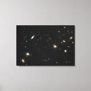 Koma-Gruppe der Galaxien Leinwanddruck