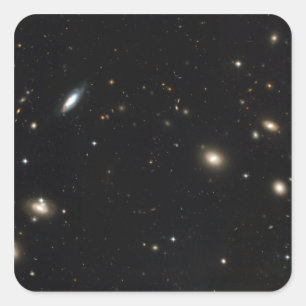 Koma-Gruppe der Galaxien Quadratischer Aufkleber