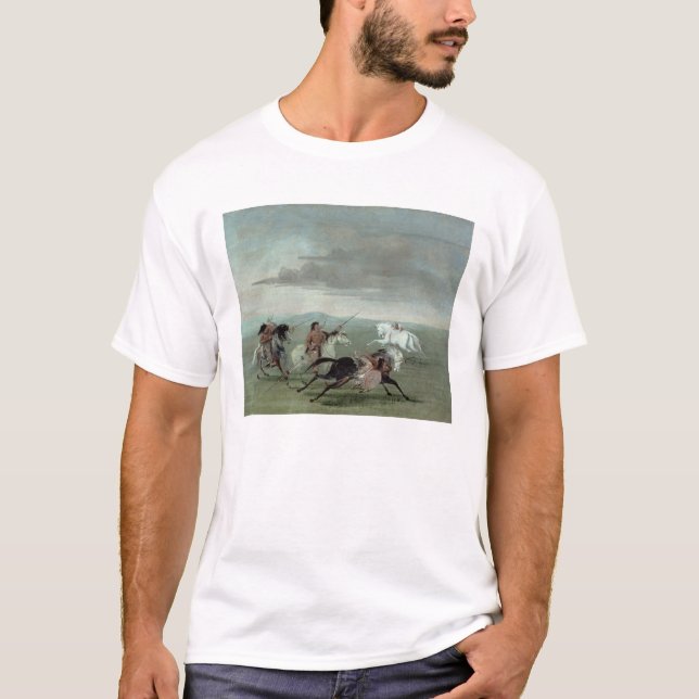 Komanche-Meisterstücke von KriegsHorsemanship, T-Shirt (Vorderseite)