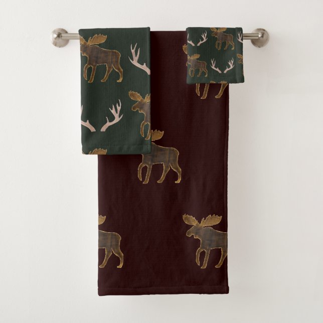 Kombi für Antler und Elche Badhandtuch Set (Insitu)