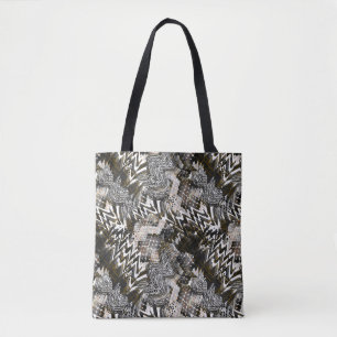 Kombiniert, ethnisch, afrikanisch. tasche