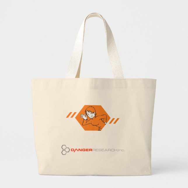 Kombinierte Logo-Tasche Jumbo Stoffbeutel (Vorne)