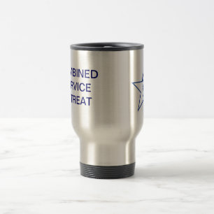Kombinierte Service-Rückzug-Reise-Tasse Reisebecher