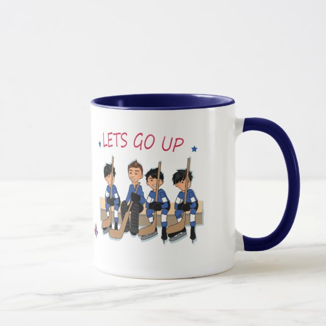 Kombinierter Tassenhockeyspieler Tasse (Rechts)