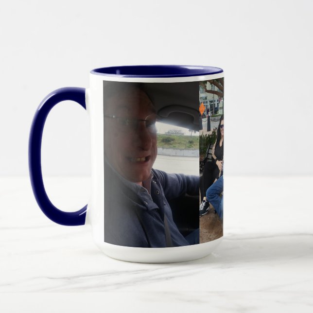 kombiniertes kundenspezifisches Foto Mug2 des Tasse (Links)