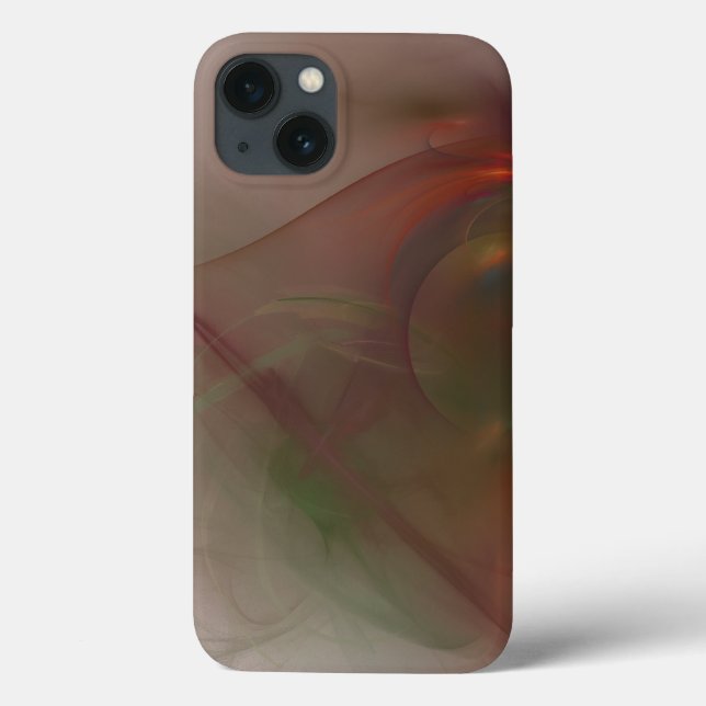 Komet des Wolfes abstrakte Kunst Case-Mate iPhone Hülle (Rückseite)