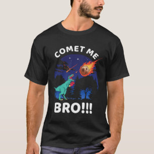 Komet Me Bro Lustiger Boxen T Rex Dinosaurier Pun T-Shirt