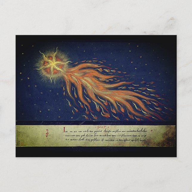 Komet | postkarte (Vorderseite)
