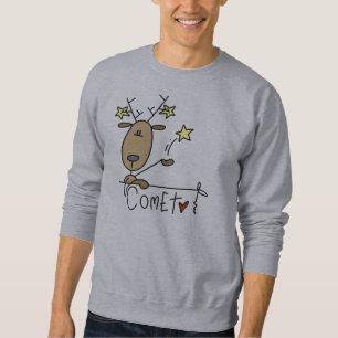 Kometen-Ren-Weihnachtst-shirts und -geschenke Sweatshirt