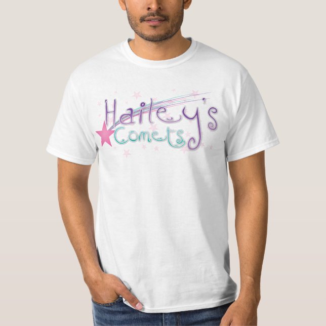 Kometen-T - Shirt der haileys (weiß) (Vorderseite)
