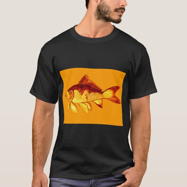 Kometenorange T-Shirt (Vorderseite)