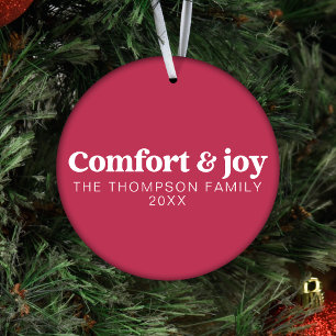 Komfort & Freude Moderne Minimalistische Weihnacht Ornament