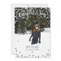 Komfort & Freude Silver Holiday Weihnachten Foto