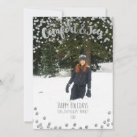 Komfort & Freude Silver Holiday Weihnachten Foto