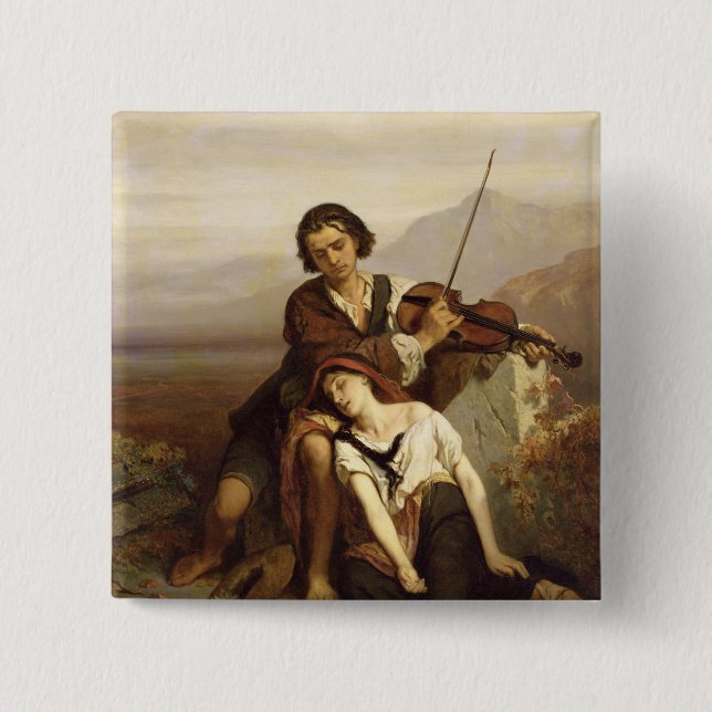 Komfort im Leid, c.1852 Button (Vorderseite)