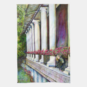 Komfort ist der Feind des Fortschritts Geschirrtuch