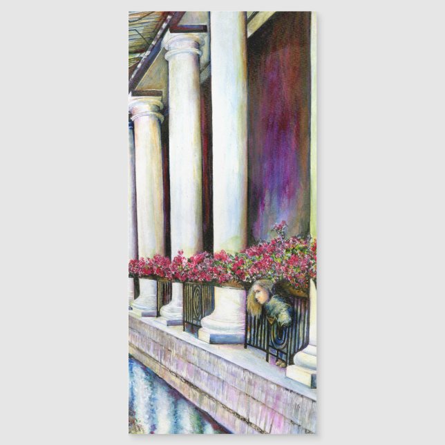 Komfort ist der Feind des Fortschritts Magnetkarte (Vorderseite)