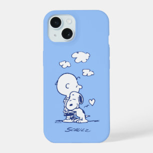 Komfort & Sicherheit Charlie & Snoopy Umarmen iPhone 15 Hülle