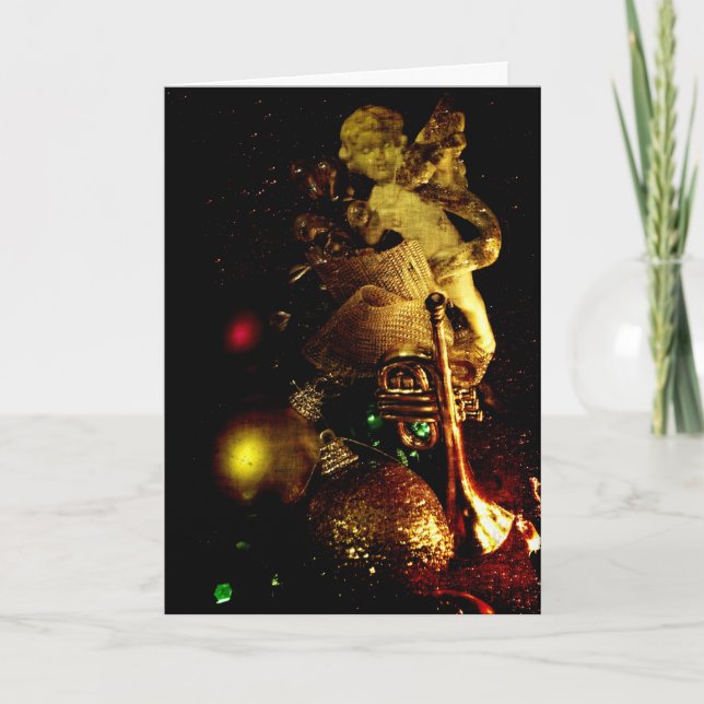 Komfort und Freude Feiertagskarte (Vorderseite)