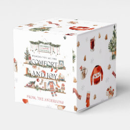 Komfort und Freude | Frohe kleine Weihnachten Geschenkschachtel