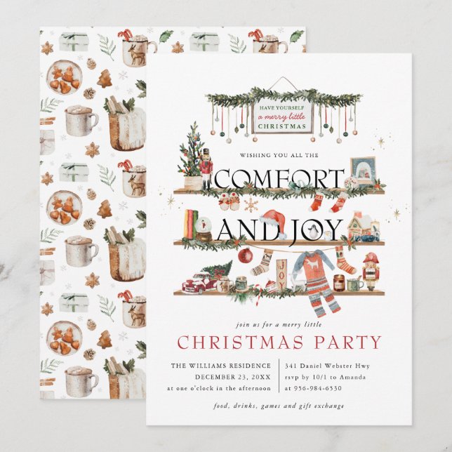 Komfort und Freude | Merry Little Christmas Party (Vorne/Hinten)