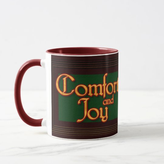 Komfort-und Freude-WeihnachtsTasse Tasse