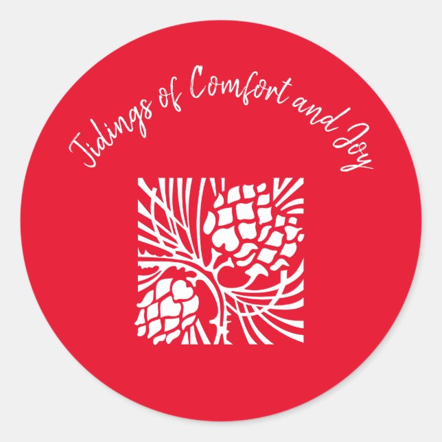 Komfort und Joy Sticker (Vorderseite)