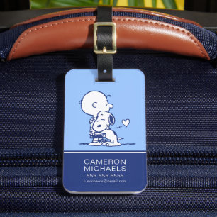 Komfort und Sicherheit   Charlie & Snoopy Hug Gepäckanhänger