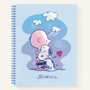 Komfort und Sicherheit Charlie & Snoopy Hug Notizbuch