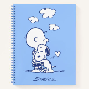 Komfort und Sicherheit Charlie & Snoopy Hug Notizbuch