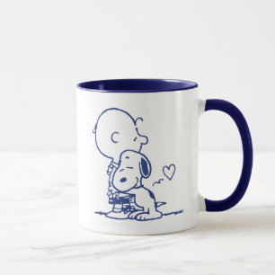 Komfort und Sicherheit Charlie & Snoopy Hug Tasse