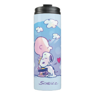 Komfort und Sicherheit   Charlie & Snoopy Hug Thermosbecher