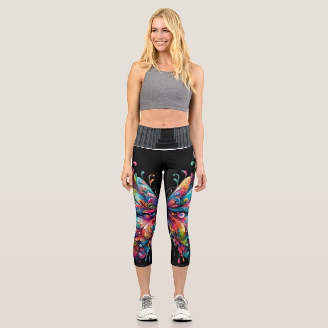 Komfort und Stil Capri Leggings (Vorderseite)