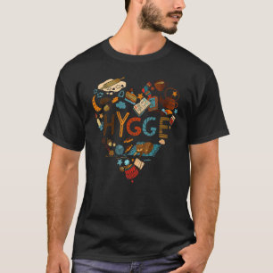 Komfortabler Hygge-Kostüm für Frauen Männer Kinder T-Shirt