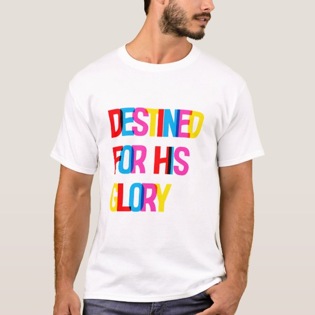 Komfortables, vom Glauben Inspiriert Unisex-Christ T-Shirt (Vorderseite)