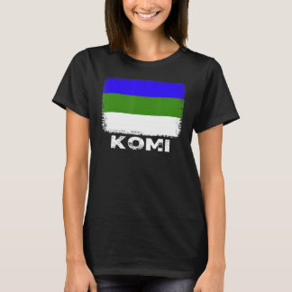 Komi Flag Unterstützung Komian People Women Men T-Shirt