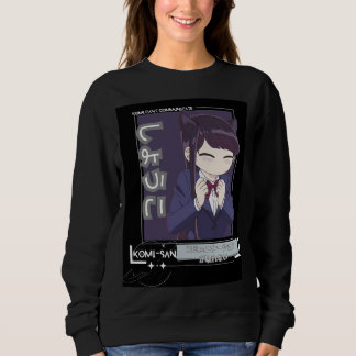 Komi kann nicht kommunizieren-komi-san niedlich sweatshirt