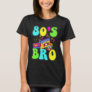 komisch Das ist mein 80er Bro Retro 80er Party-Cos T-Shirt