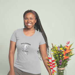 komische Halloween-Party-Frau T - Shirt