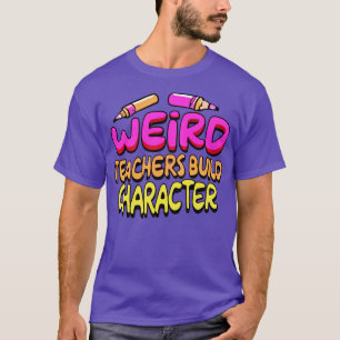 Komische Lehrer bilden Charakter Lustiger Lehrer S T-Shirt