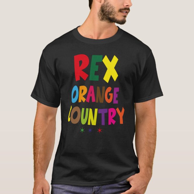 Komischer Rex-Orange-Landkreis-Zitat-Musik cooles  T-Shirt (Vorderseite)