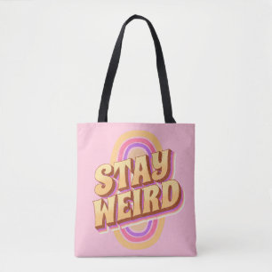 Komisches Retrodesign bleibe Tasche
