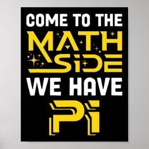 Komm auf die Mathe-Seite, wir haben Pi Mathematik Poster