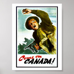 Komm auf Kanada! Poster