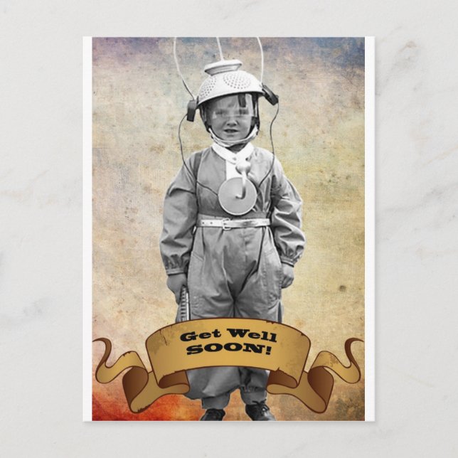 Komm bald! postkarte (Vorderseite)