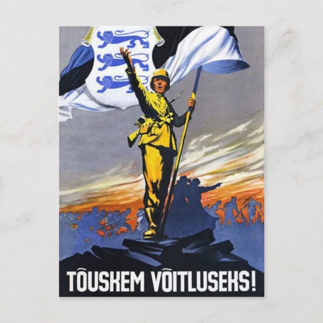 Komm, Estland! Postkarte (Vorderseite)