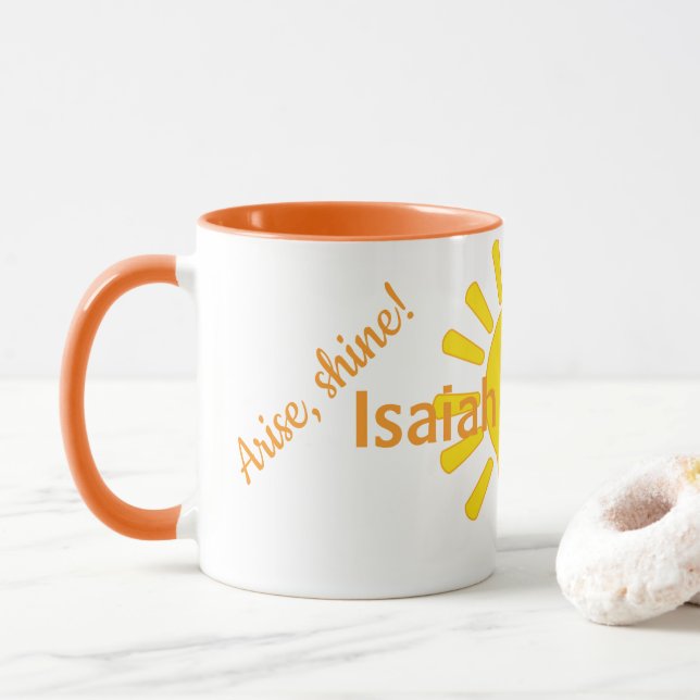 Komm her, glänze! tasse (Mit Donut)